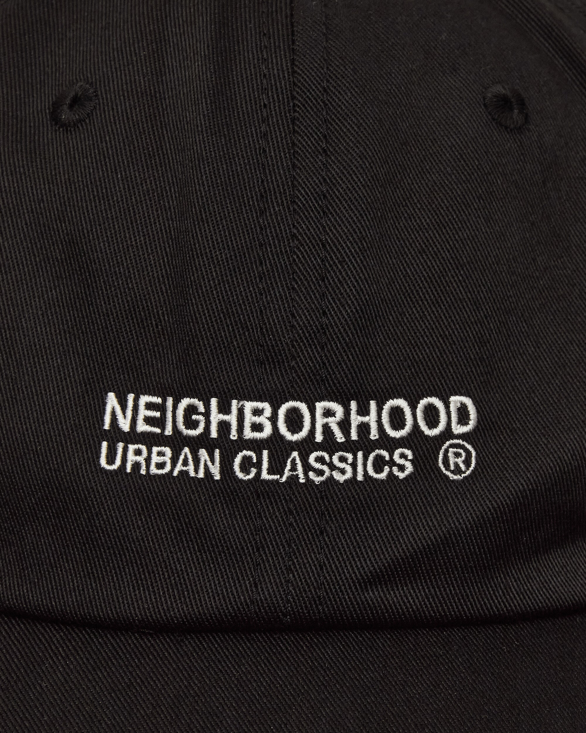 Neighborhood Dad Cap 2 Black Hats Caps 252HCNH-HT03 BLACK