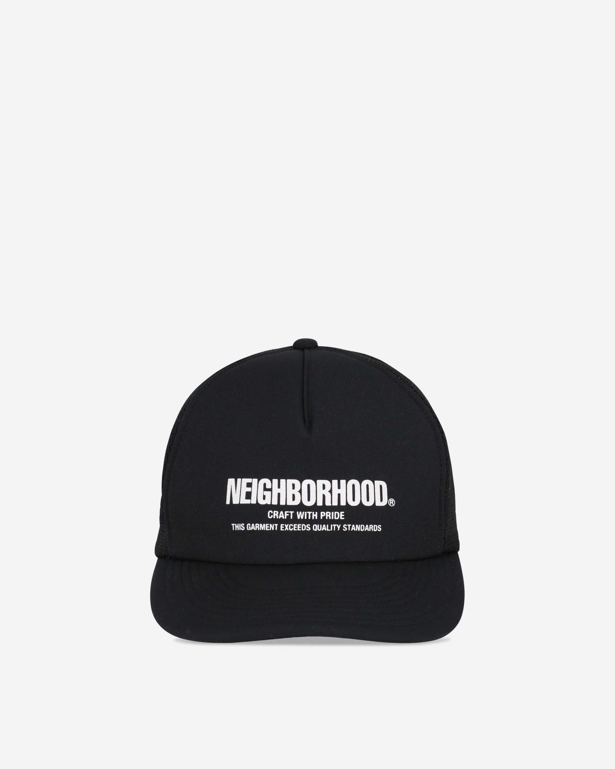 Neighborhood Mesh Cap-1 Black Hats Caps 251YGNH-HT06 BK