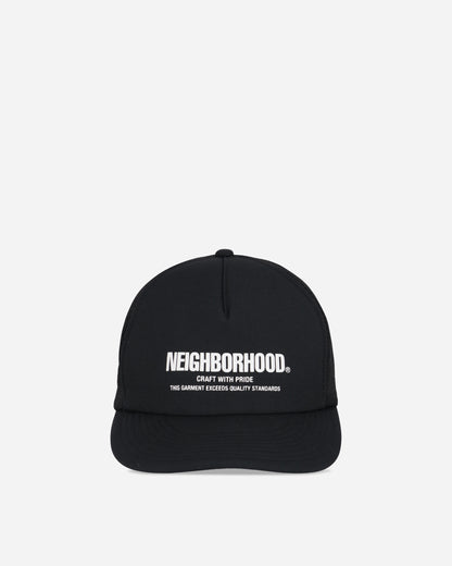 Neighborhood Mesh Cap-1 Black Hats Caps 251YGNH-HT06 BK