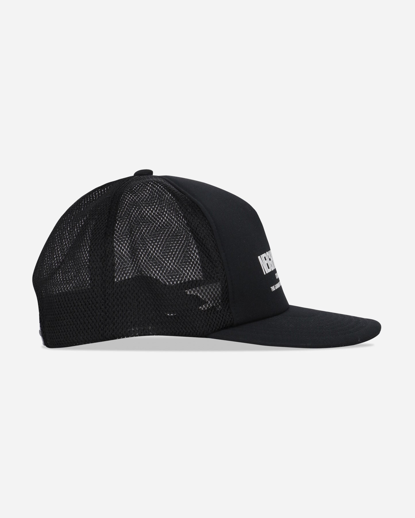 Neighborhood Mesh Cap-1 Black Hats Caps 251YGNH-HT06 BK