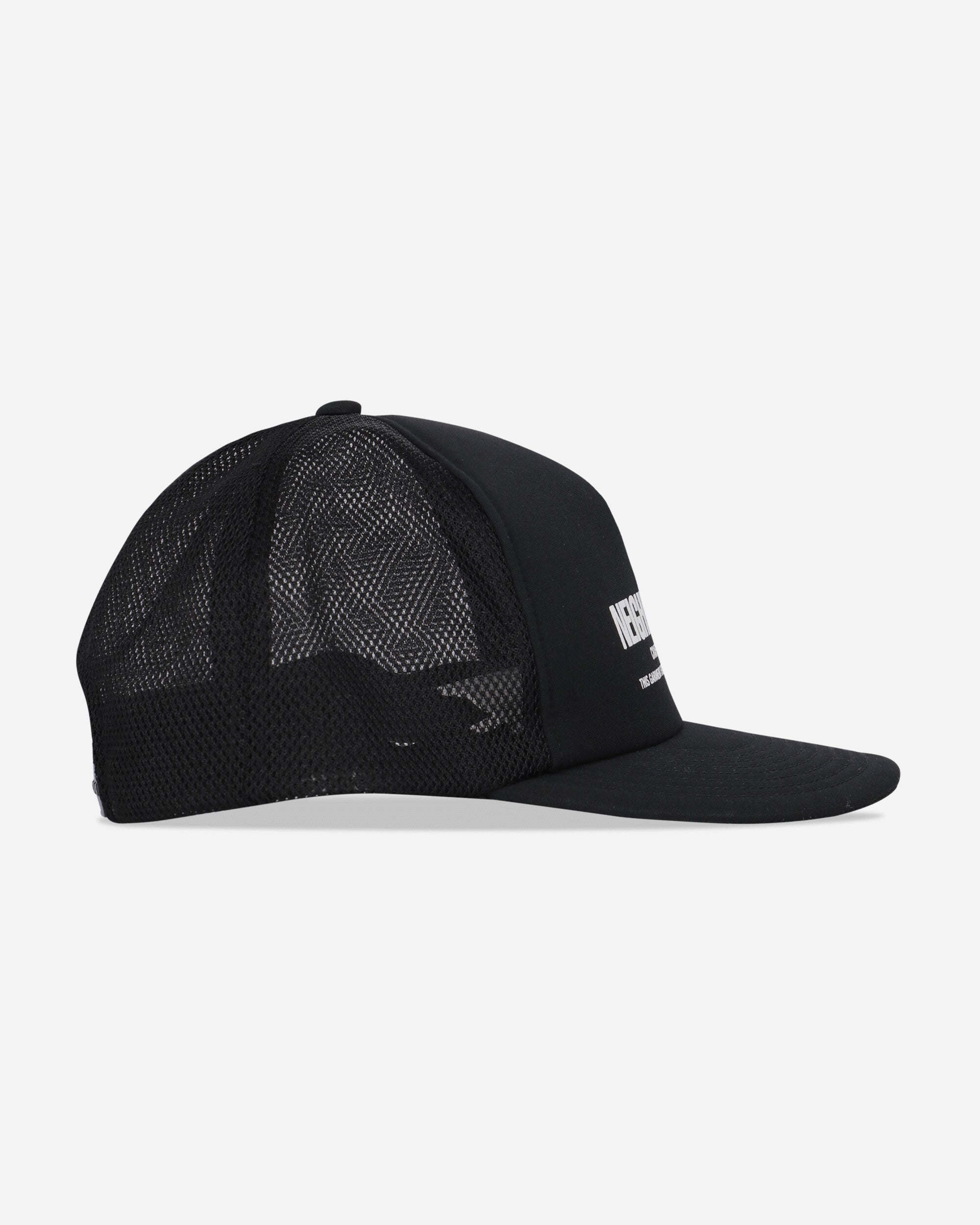 Neighborhood Mesh Cap-1 Black Hats Caps 251YGNH-HT06 BK