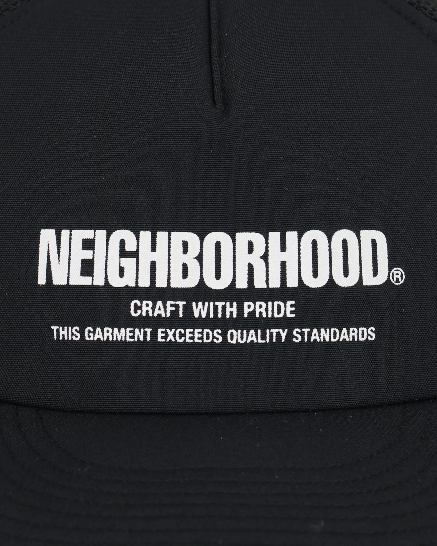 Neighborhood Mesh Cap-1 Black Hats Caps 251YGNH-HT06 BK