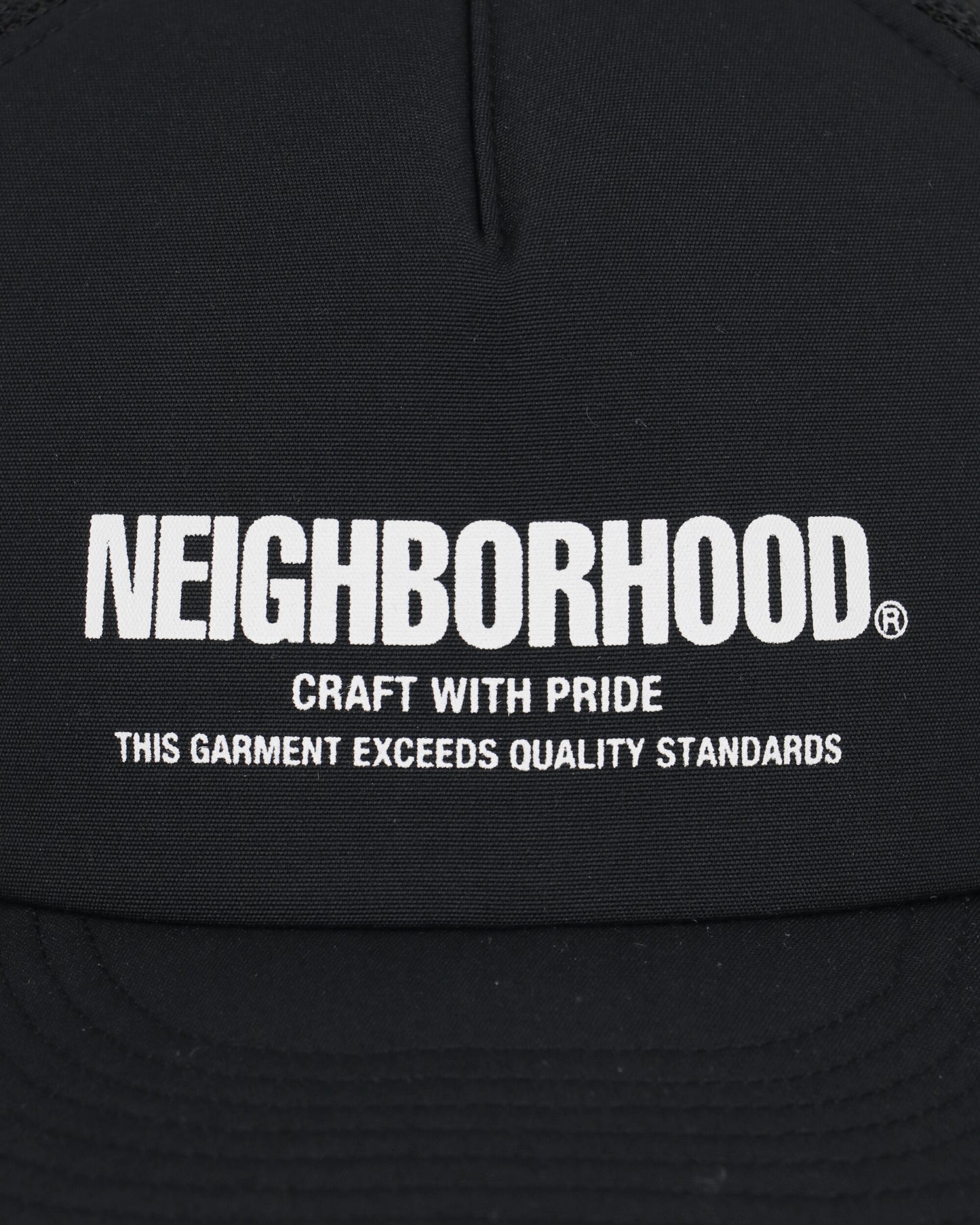 Neighborhood Mesh Cap-1 Black Hats Caps 251YGNH-HT06 BK