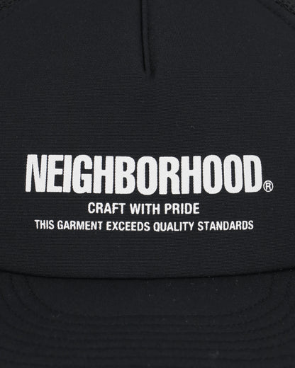 Neighborhood Mesh Cap-1 Black Hats Caps 251YGNH-HT06 BK