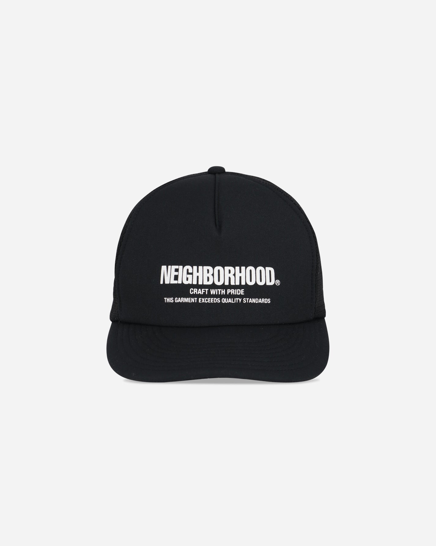 Neighborhood Mesh Cap-1 Black Hats Caps 251YGNH-HT06 BK