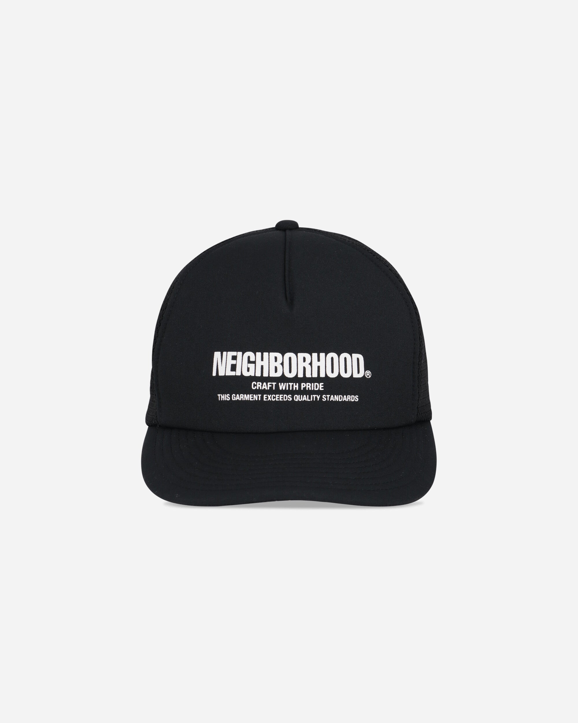 Neighborhood Mesh Cap-1 Black Hats Caps 251YGNH-HT06 BK