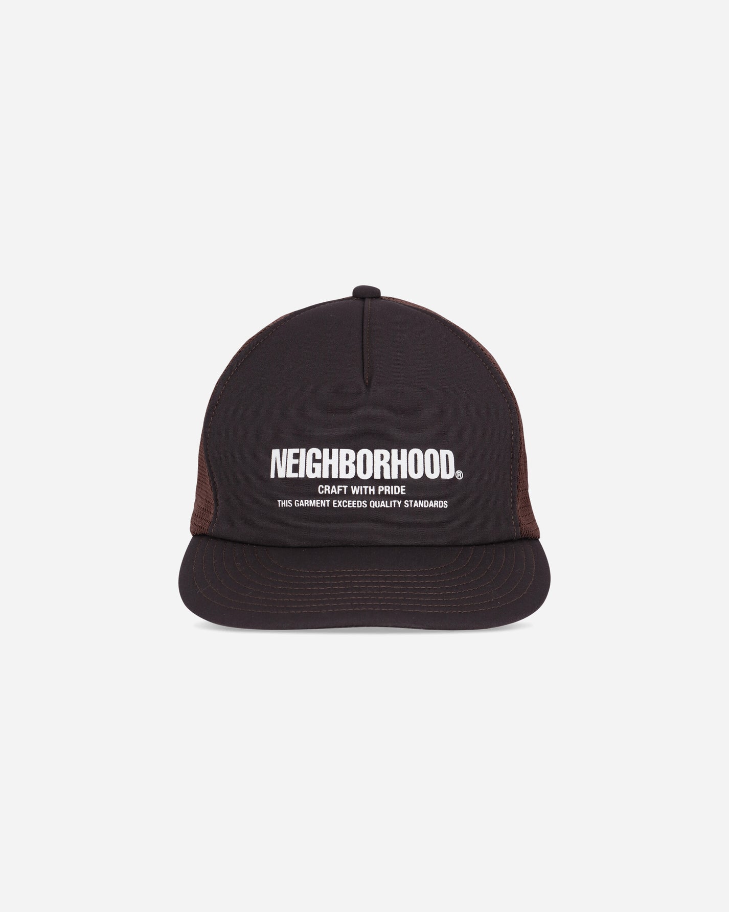 Neighborhood Mesh Cap-1 Brown Hats Caps 251YGNH-HT06 BR