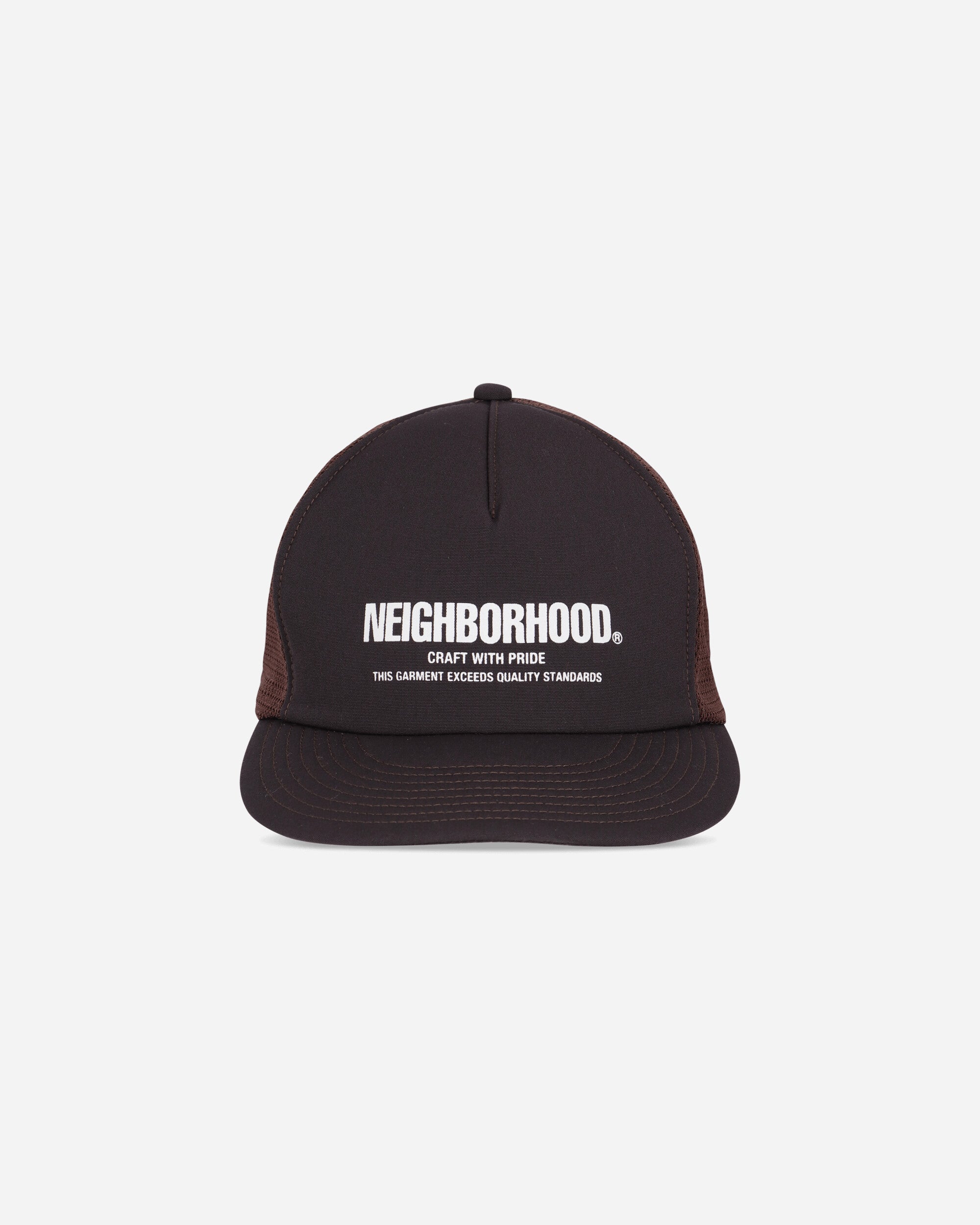 Neighborhood Mesh Cap-1 Brown Hats Caps 251YGNH-HT06 BR