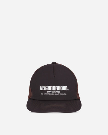 Neighborhood Mesh Cap-1 Brown Hats Caps 251YGNH-HT06 BR