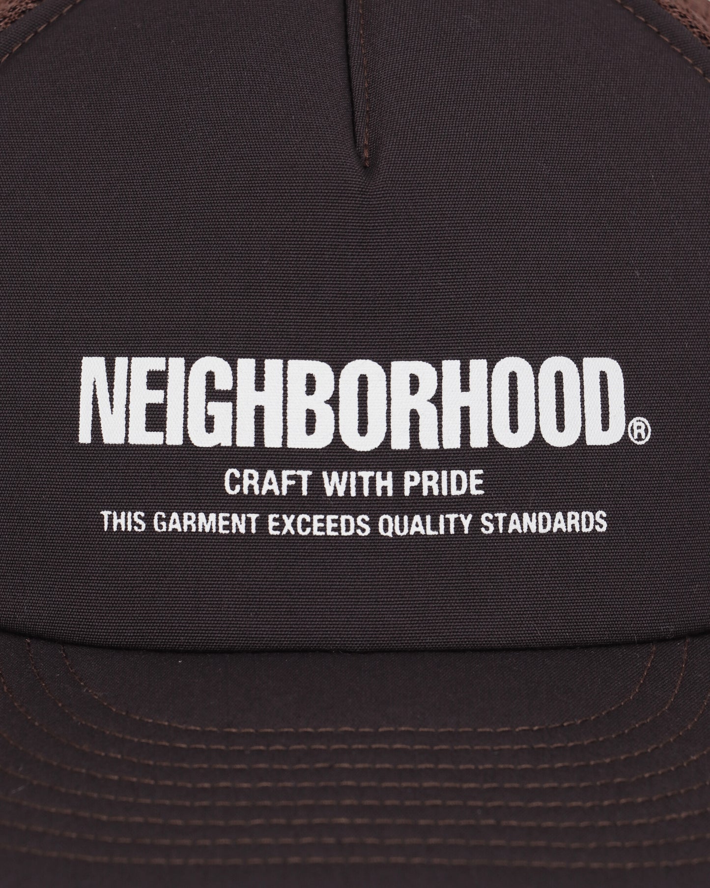 Neighborhood Mesh Cap-1 Brown Hats Caps 251YGNH-HT06 BR
