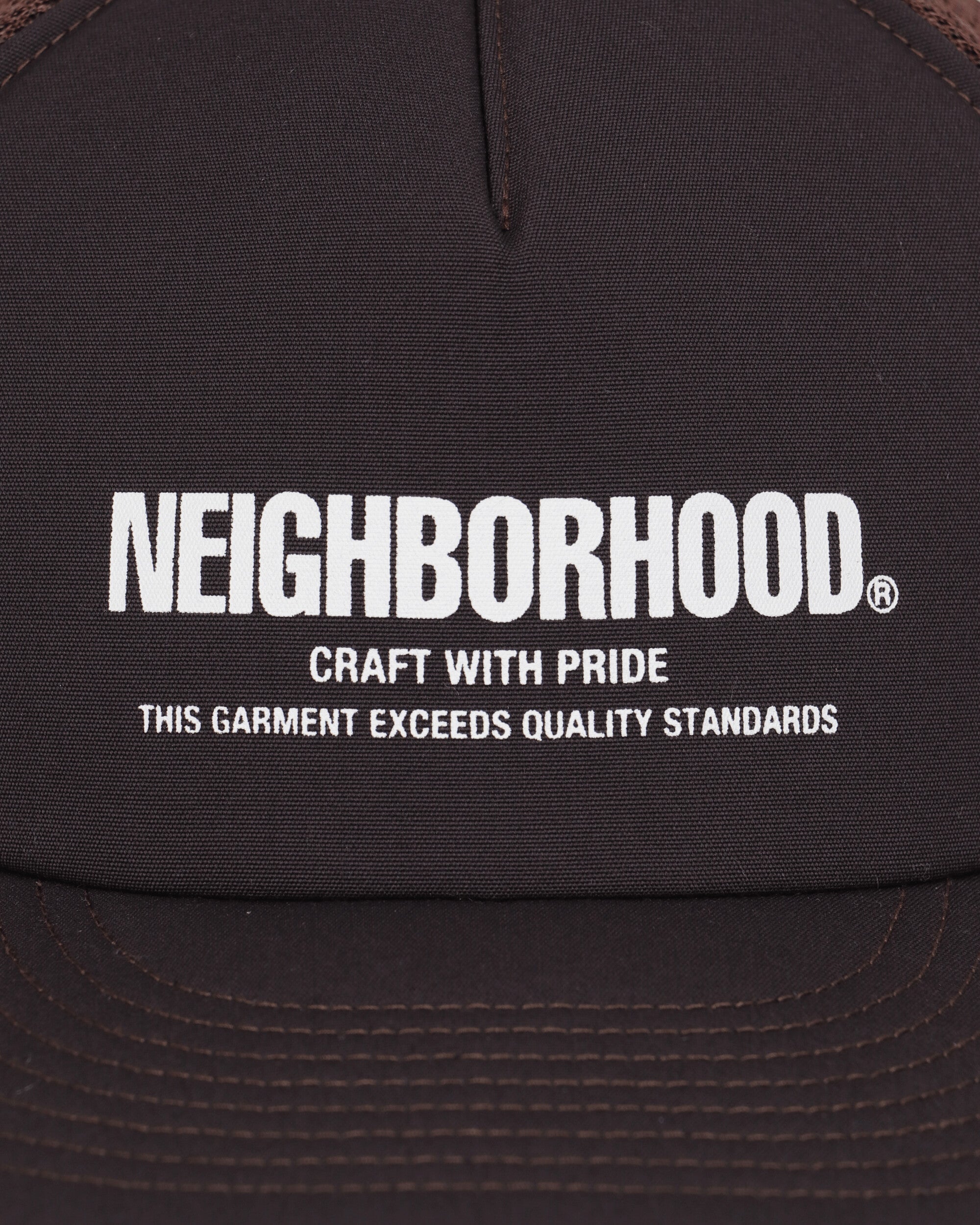 Neighborhood Mesh Cap-1 Brown Hats Caps 251YGNH-HT06 BR