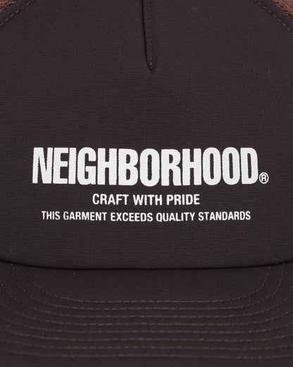 Neighborhood Mesh Cap-1 Brown Hats Caps 251YGNH-HT06 BR