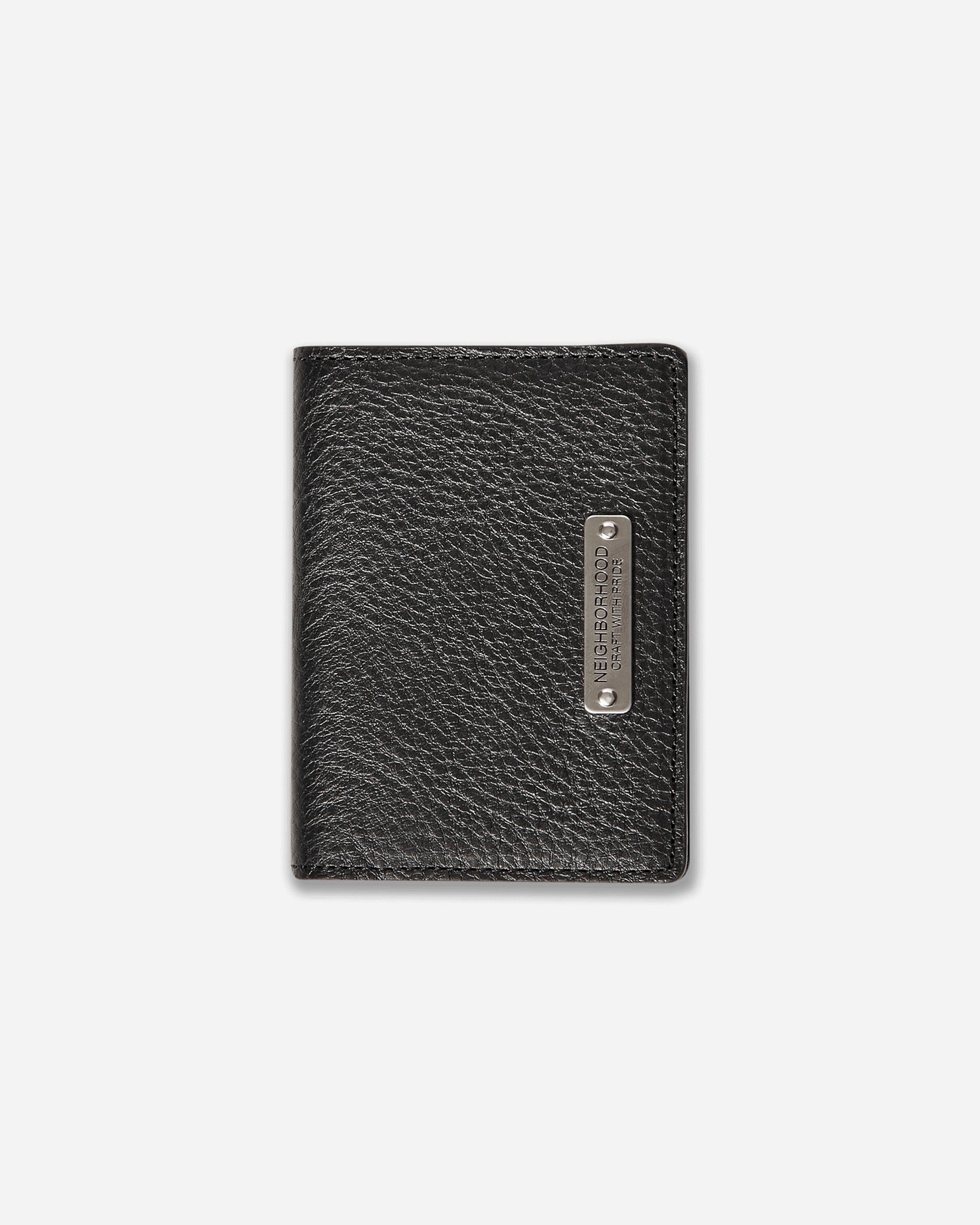 Neighborhood Leather Card Case Black Wallets and Cardholders Cardholders 252MVNH-AC02 BLACK
