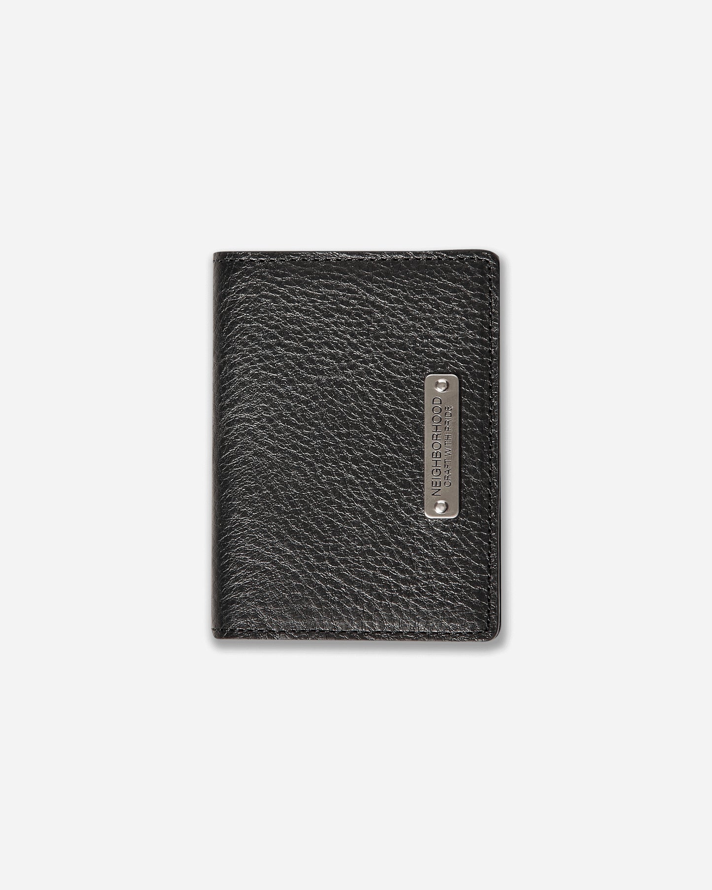 Neighborhood Leather Card Case Black Wallets and Cardholders Cardholders 252MVNH-AC02 BLACK