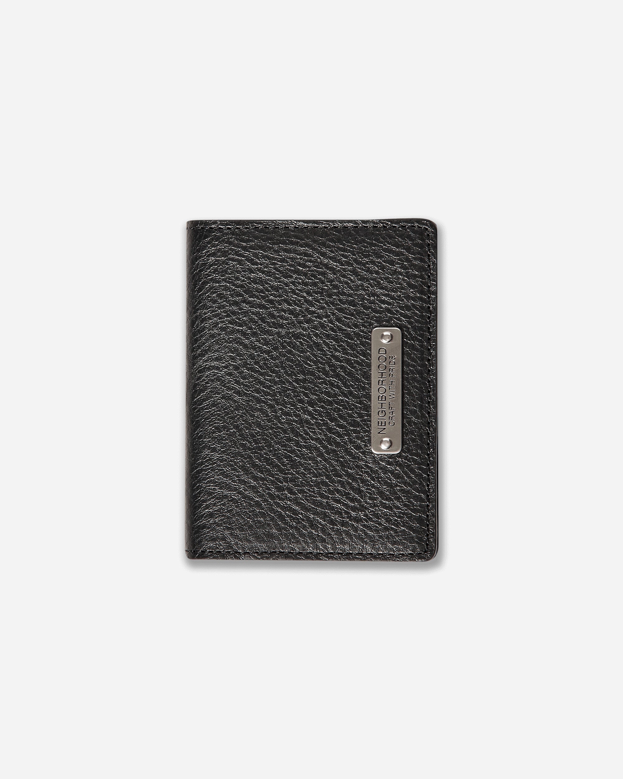 Neighborhood Leather Card Case Black Wallets and Cardholders Cardholders 252MVNH-AC02 BLACK