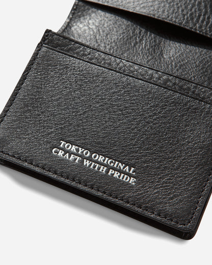Neighborhood Leather Card Case Black Wallets and Cardholders Cardholders 252MVNH-AC02 BLACK