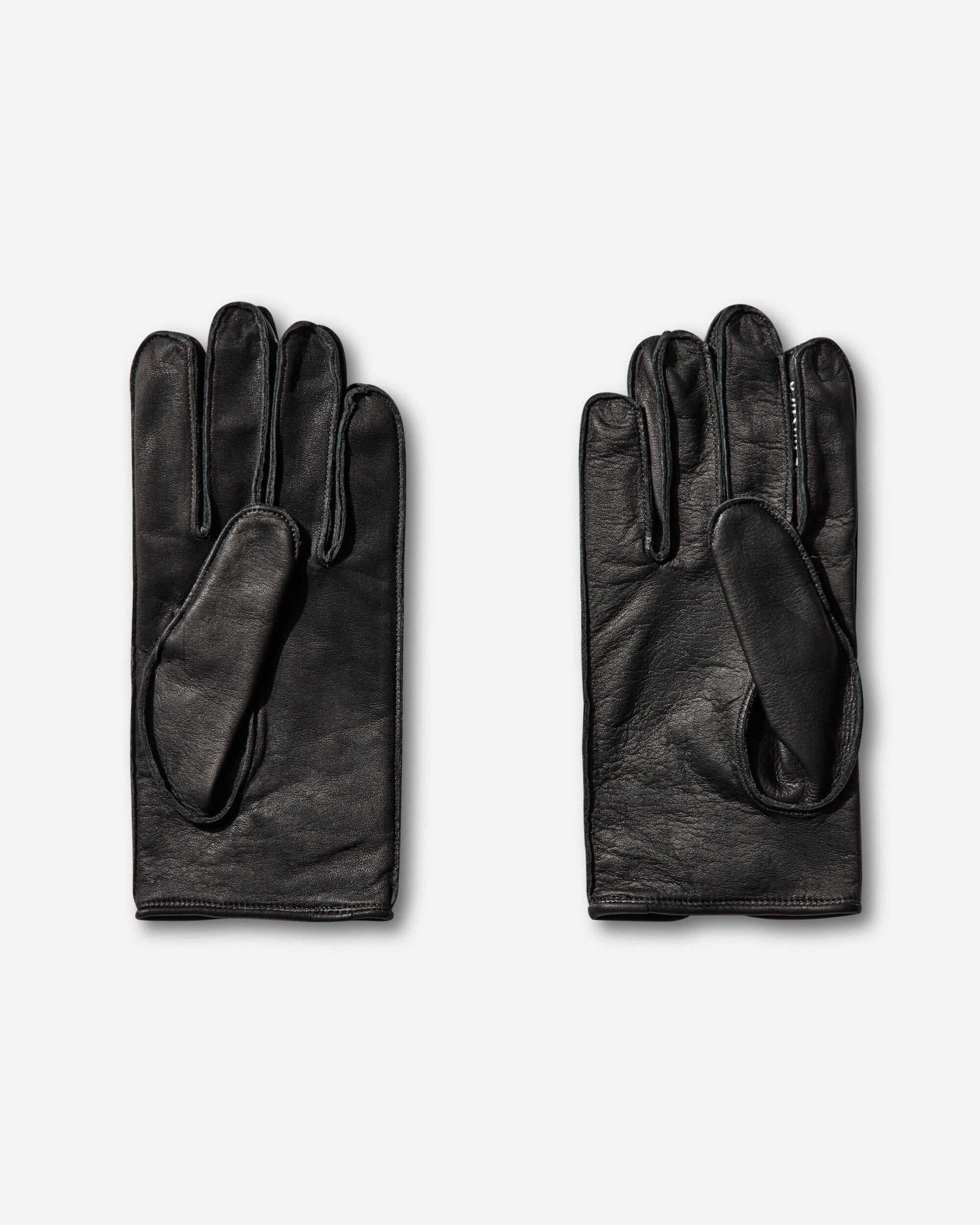 Neighborhood Leather Emb Gloves Black Gloves and Scarves Gloves 252DPNH-AC02 BLACK