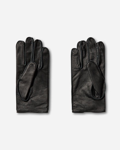 Neighborhood Leather Emb Gloves Black Gloves and Scarves Gloves 252DPNH-AC02 BLACK