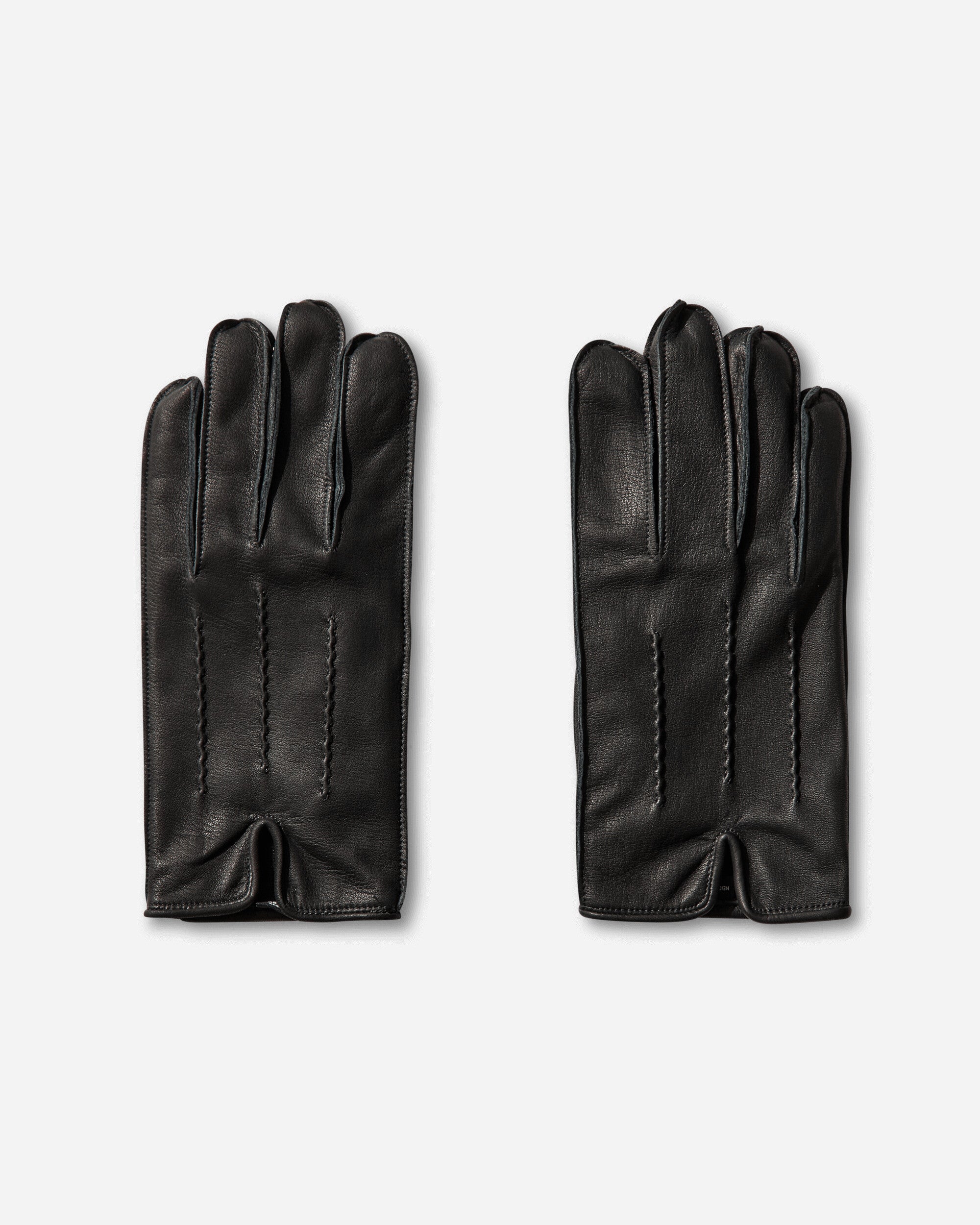 Neighborhood Leather Emb Gloves Black Gloves and Scarves Gloves 252DPNH-AC02 BLACK