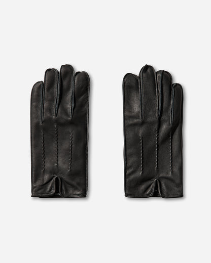 Neighborhood Leather Emb Gloves Black Gloves and Scarves Gloves 252DPNH-AC02 BLACK