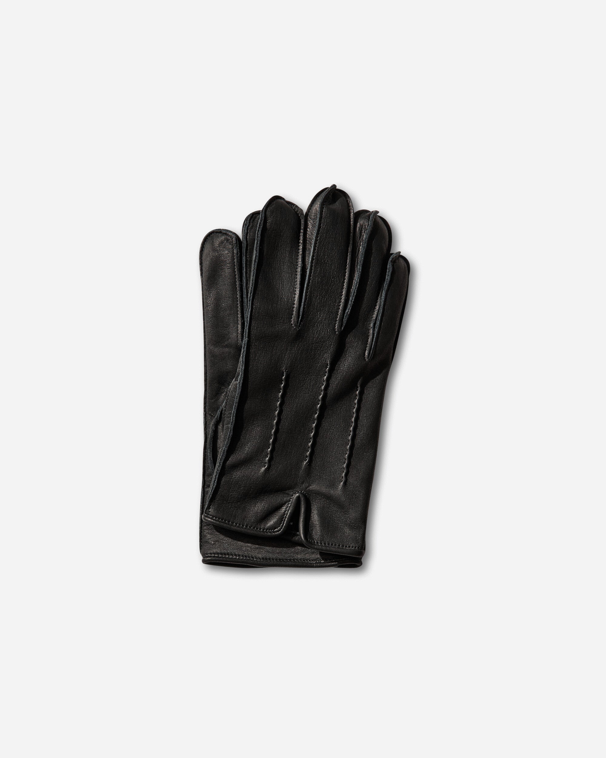Neighborhood Leather Emb Gloves Black Gloves and Scarves Gloves 252DPNH-AC02 BLACK