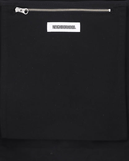 Neighborhood Hbt Newspaper Bag Black Bags and Backpacks Shoulder Bags 262TQNH-CG02 BLACK
