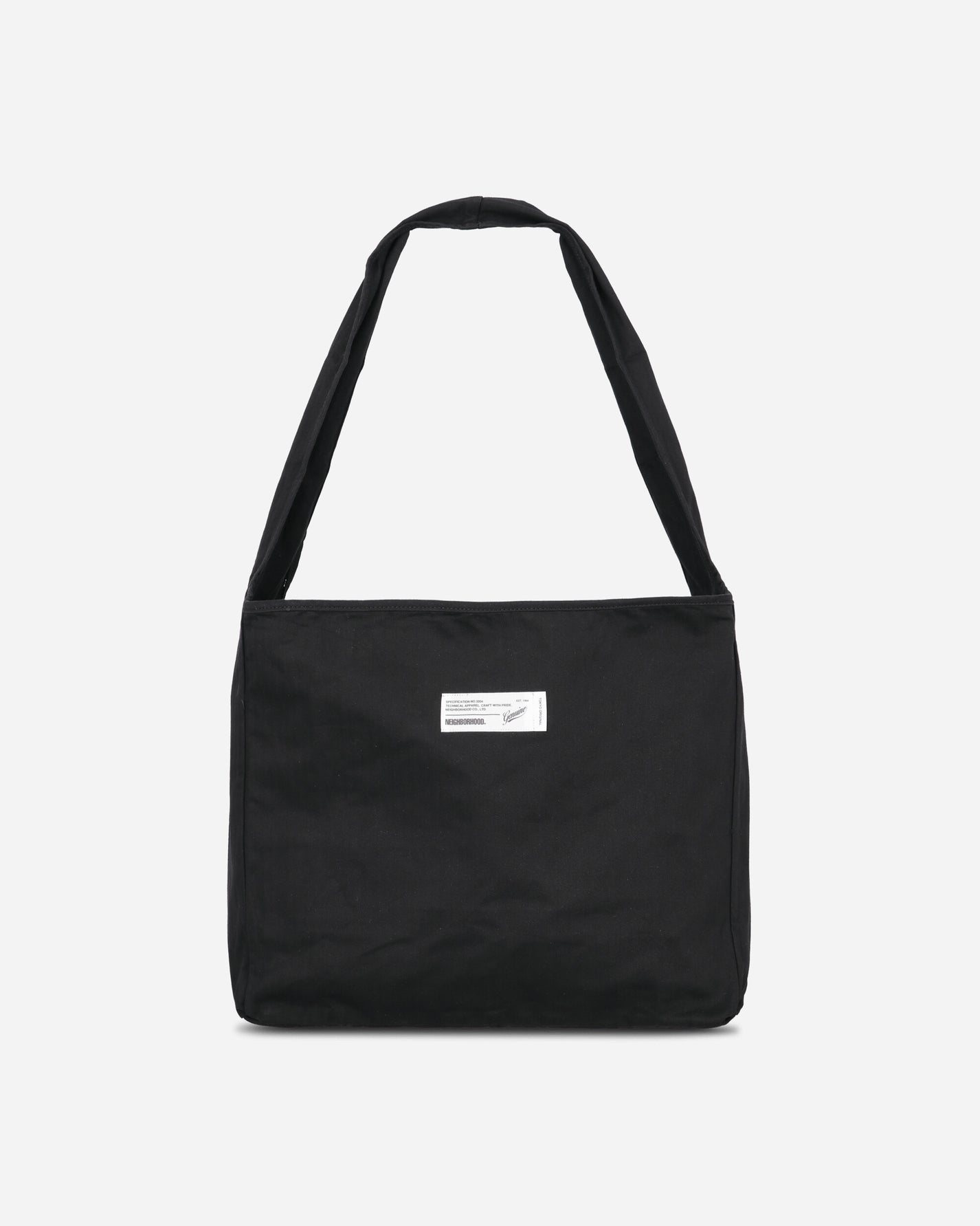 Neighborhood Hbt Newspaper Bag Black Bags and Backpacks Shoulder Bags 262TQNH-CG02 BLACK