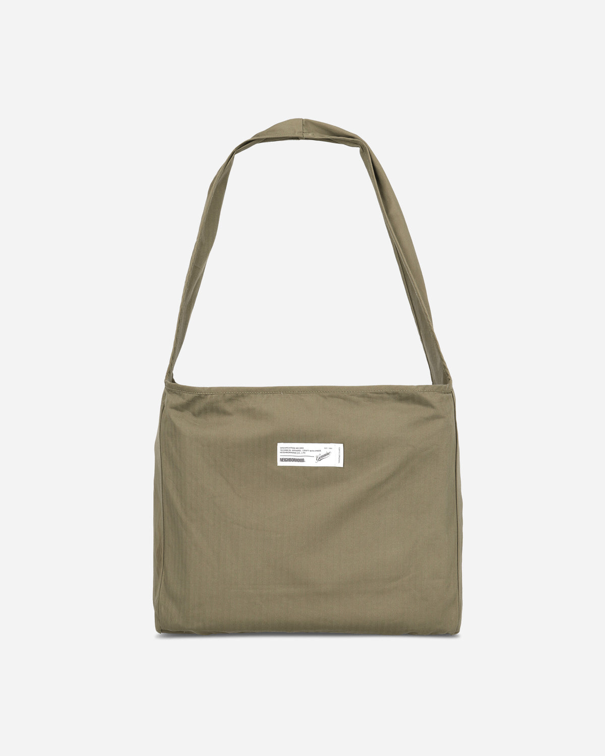 Neighborhood Hbt Newspaper Bag Olive Drab Bags and Backpacks Shoulder Bags 262TQNH-CG02 OLDR