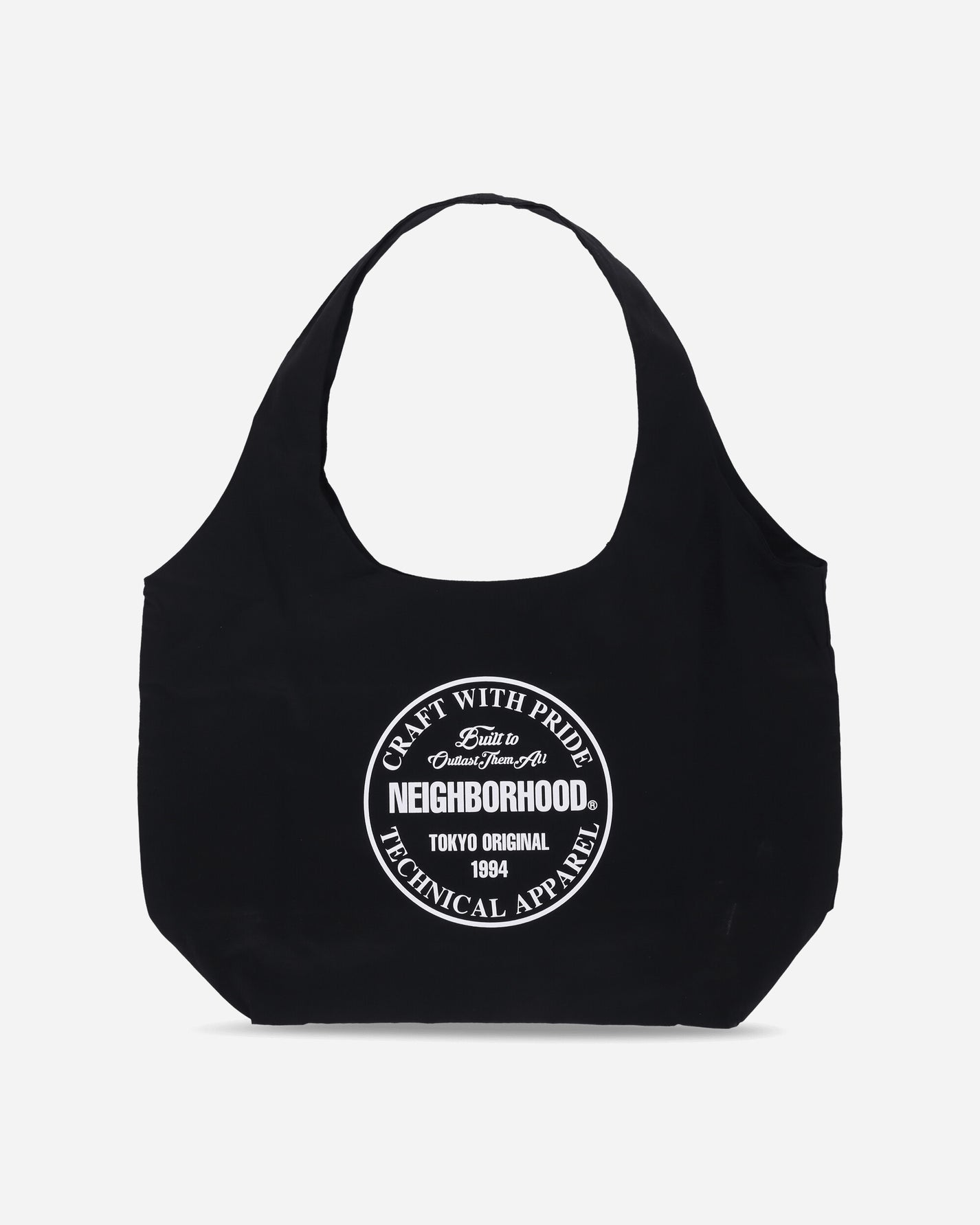 Neighborhood Logo Monk Bag Black Bags and Backpacks Shoulder Bags 261MYNH-CG01 BLACK