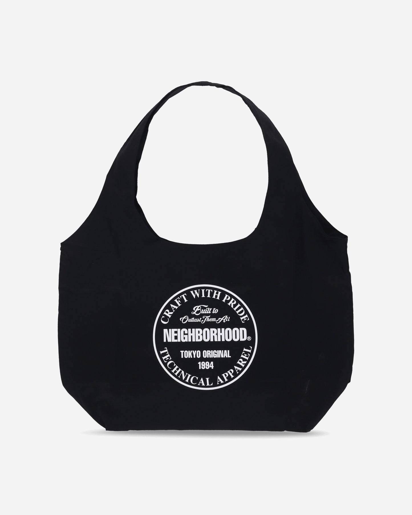 Neighborhood Logo Monk Bag Black Bags and Backpacks Shoulder Bags 261MYNH-CG01 BLACK