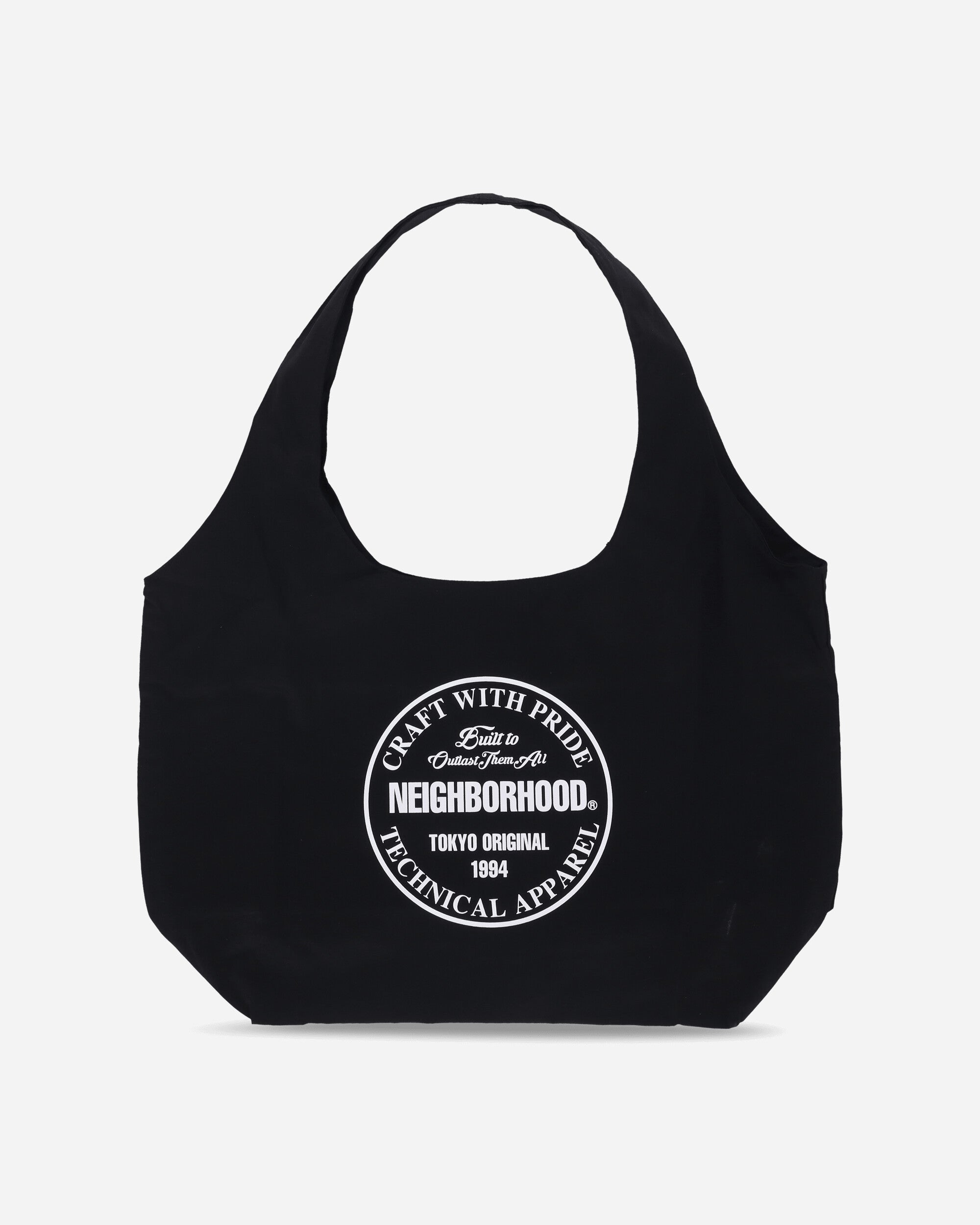 Neighborhood Logo Monk Bag Black Bags and Backpacks Shoulder Bags 261MYNH-CG01 BLACK