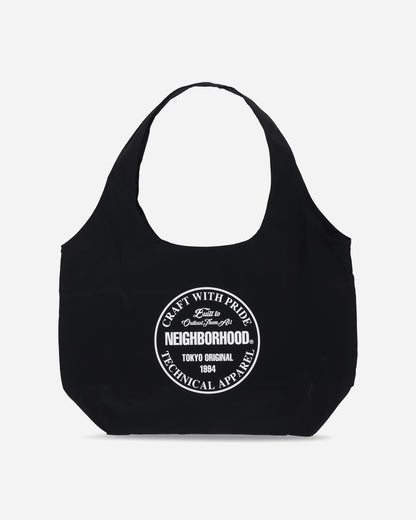 Neighborhood Logo Monk Bag Black Bags and Backpacks Shoulder Bags 261MYNH-CG01 BLACK