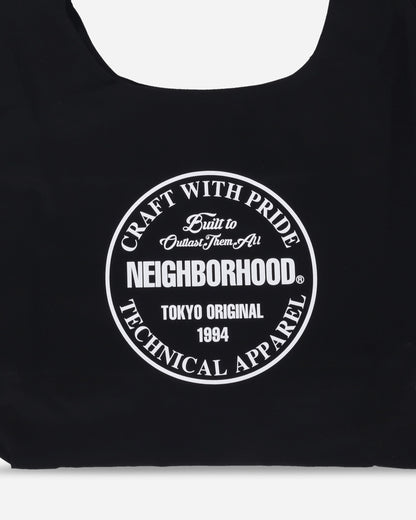 Neighborhood Logo Monk Bag Black Bags and Backpacks Shoulder Bags 261MYNH-CG01 BLACK