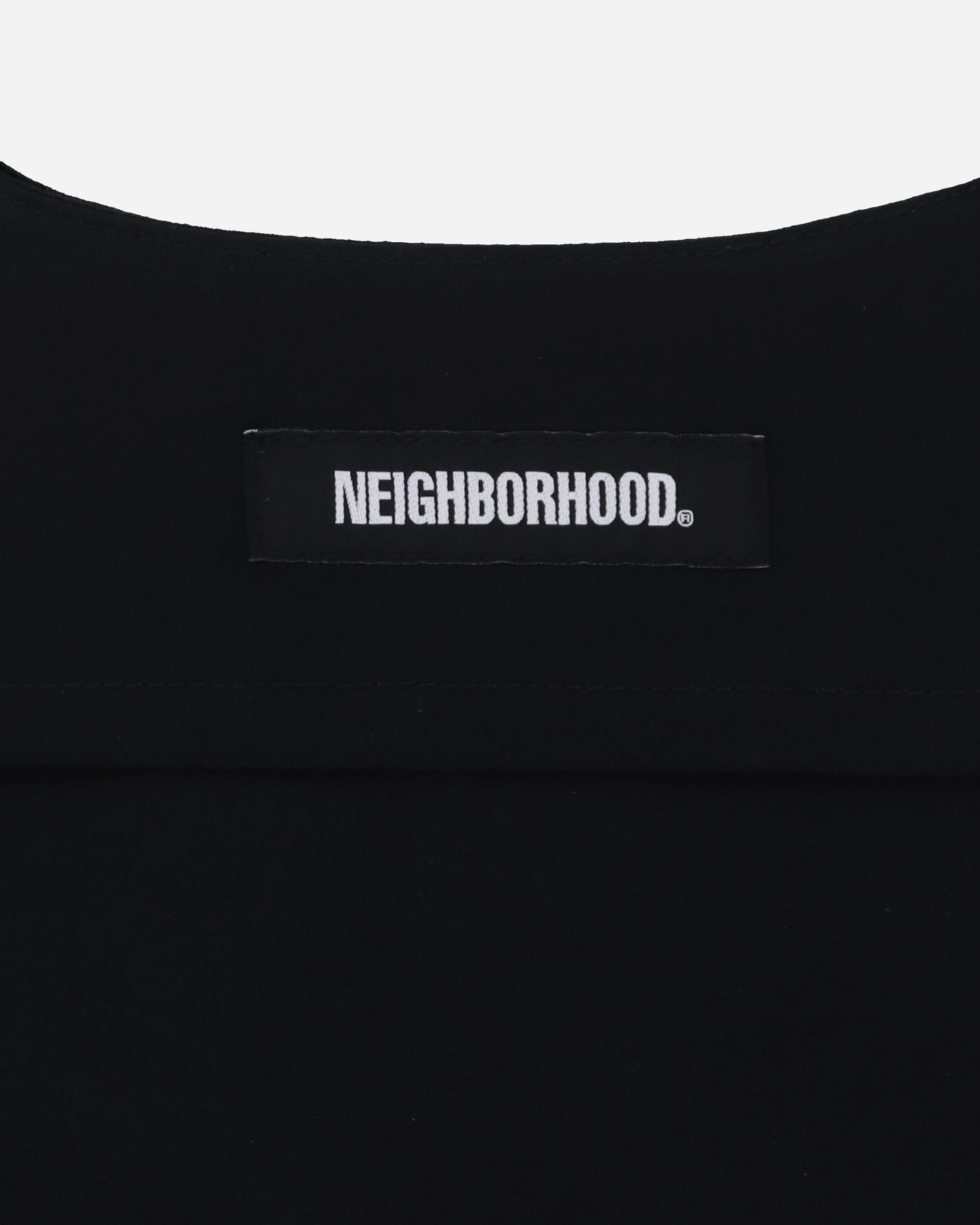 Neighborhood Logo Monk Bag Black Bags and Backpacks Shoulder Bags 261MYNH-CG01 BLACK