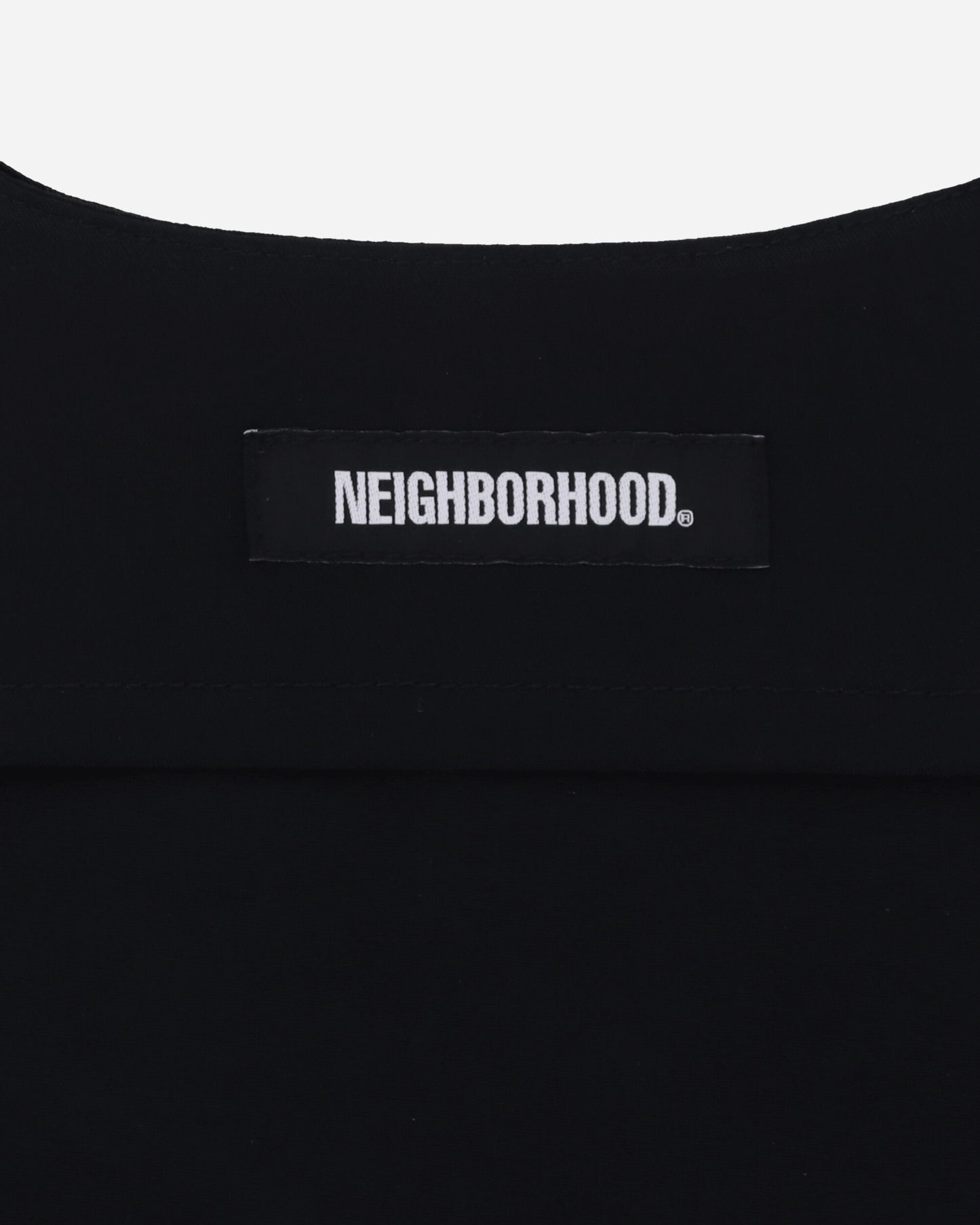 Neighborhood Logo Monk Bag Black Bags and Backpacks Shoulder Bags 261MYNH-CG01 BLACK