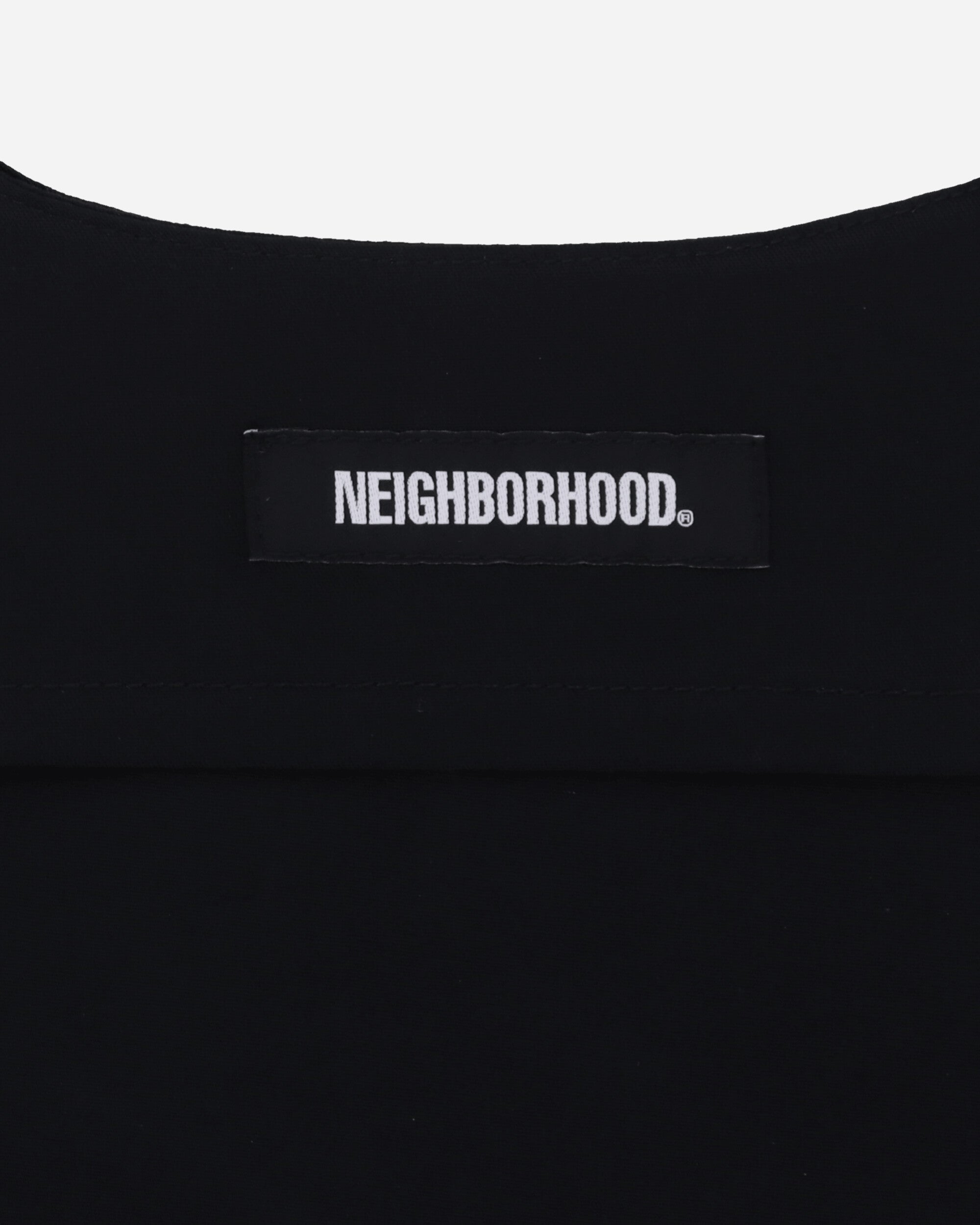 Neighborhood Logo Monk Bag Black Bags and Backpacks Shoulder Bags 261MYNH-CG01 BLACK