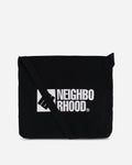 Neighborhood Logo Shoulder Bag Black Bags and Backpacks Shoulder Bags 261MYNH-CG02 BLACK