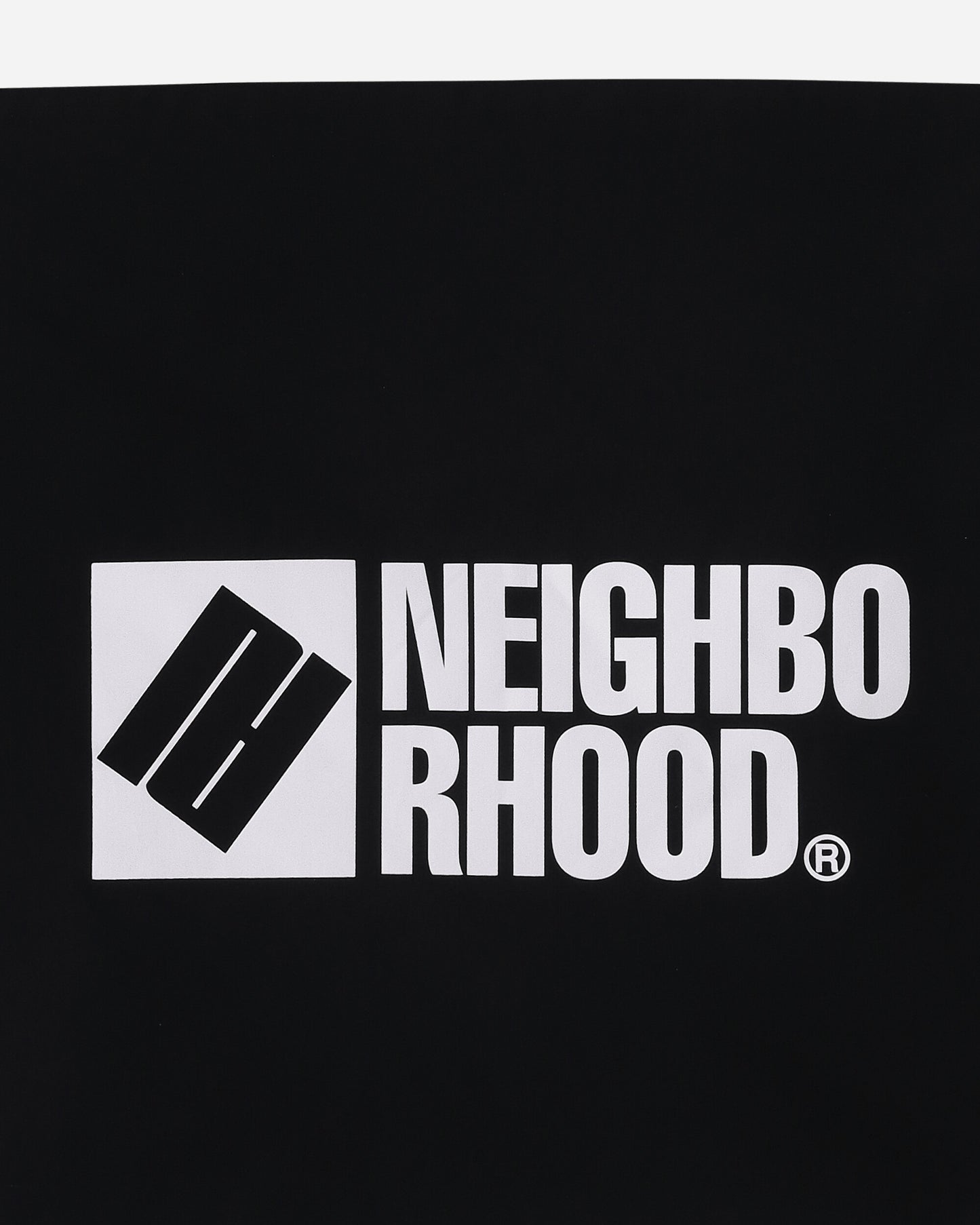 Neighborhood Logo Shoulder Bag Black Bags and Backpacks Shoulder Bags 261MYNH-CG02 BLACK