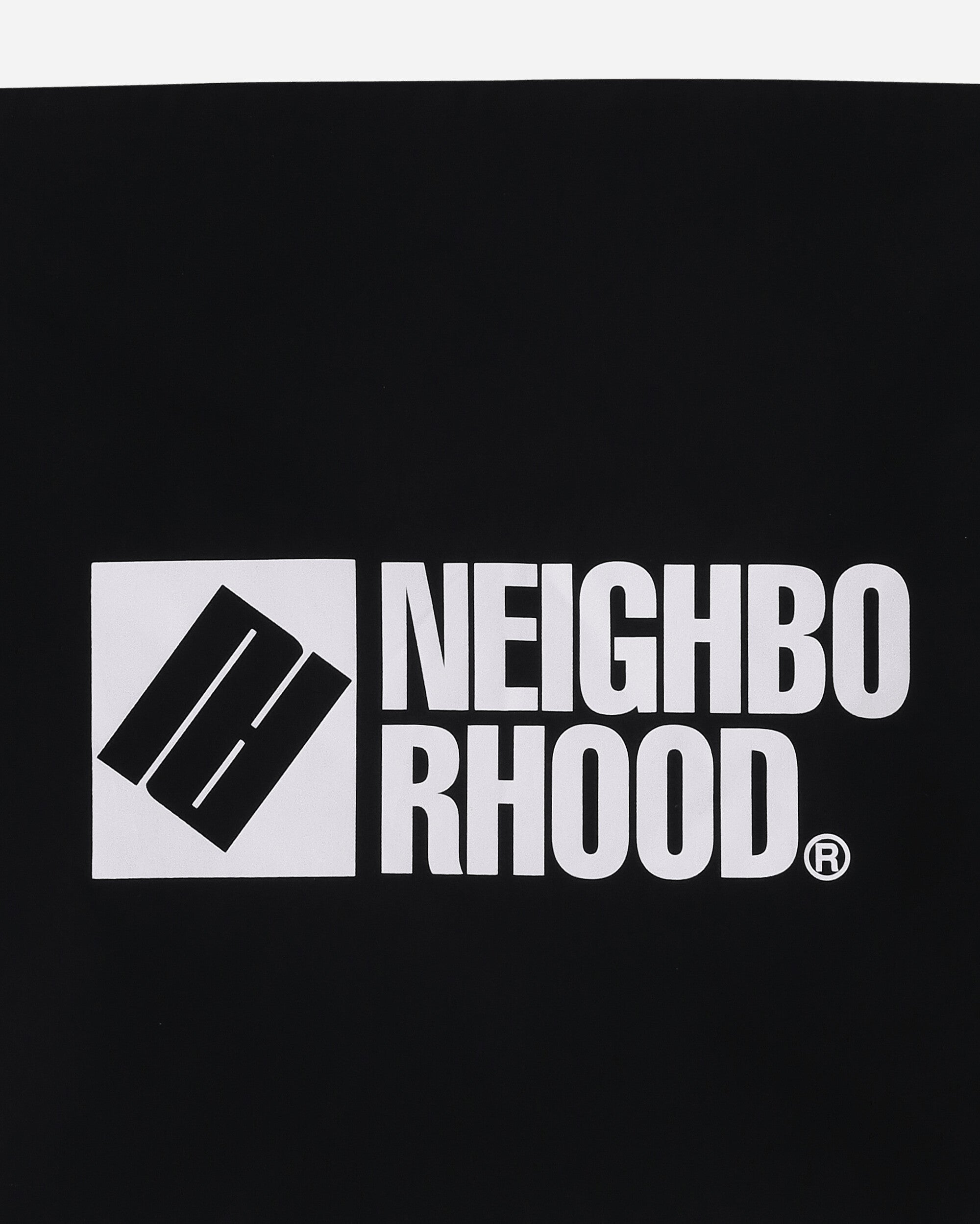 Neighborhood Logo Shoulder Bag Black Bags and Backpacks Shoulder Bags 261MYNH-CG02 BLACK