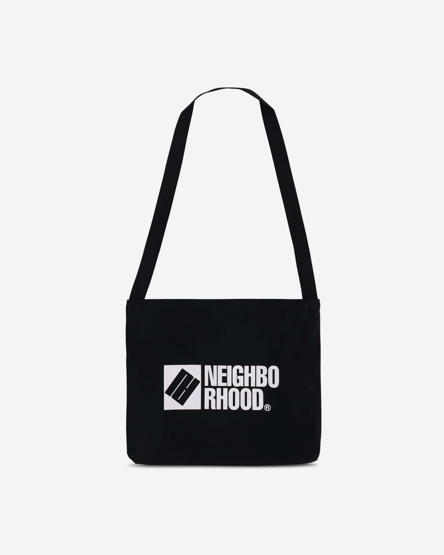 Neighborhood Logo Shoulder Bag Black Bags and Backpacks Shoulder Bags 261MYNH-CG02 BLACK