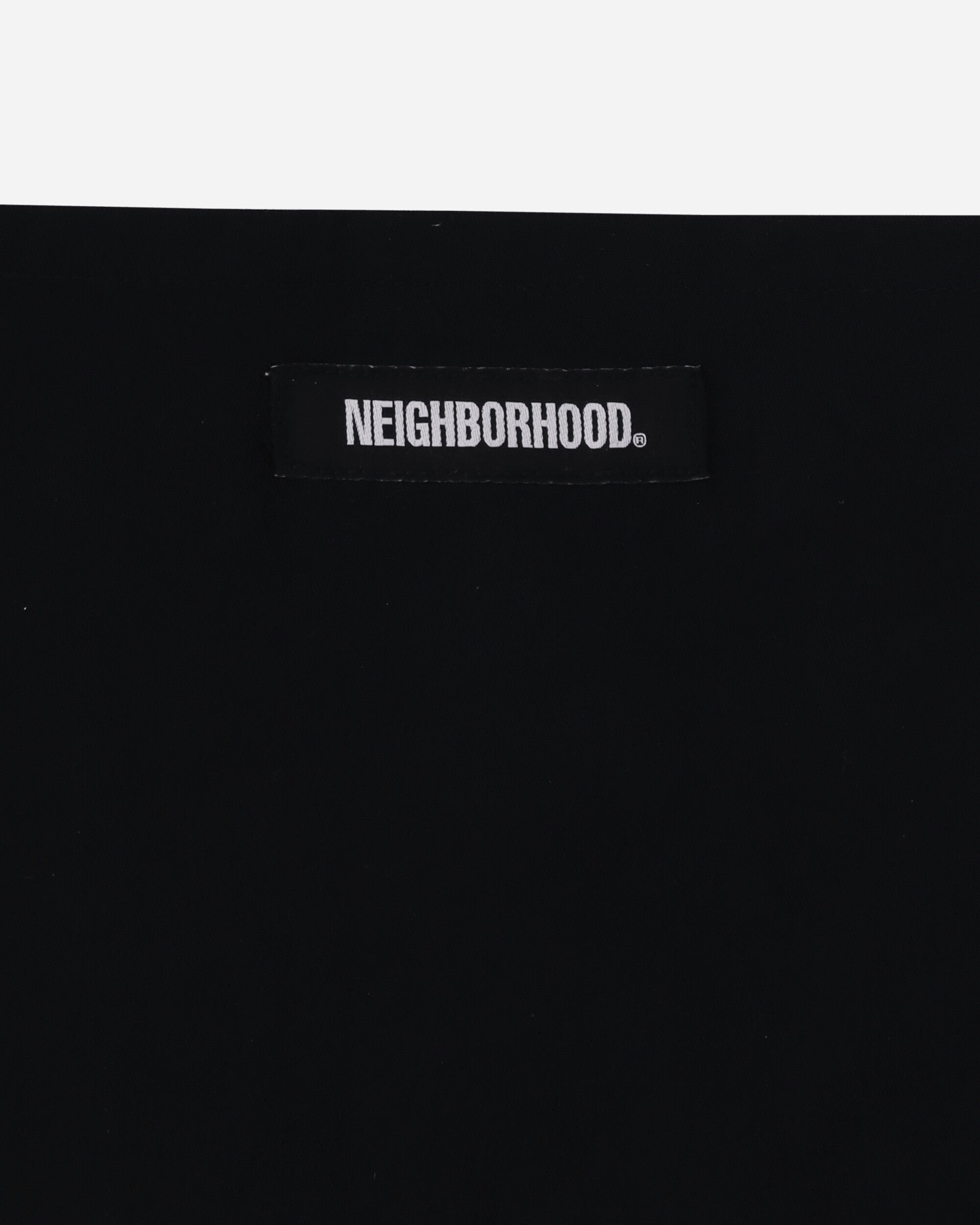 Neighborhood Logo Shoulder Bag Black Bags and Backpacks Shoulder Bags 261MYNH-CG02 BLACK
