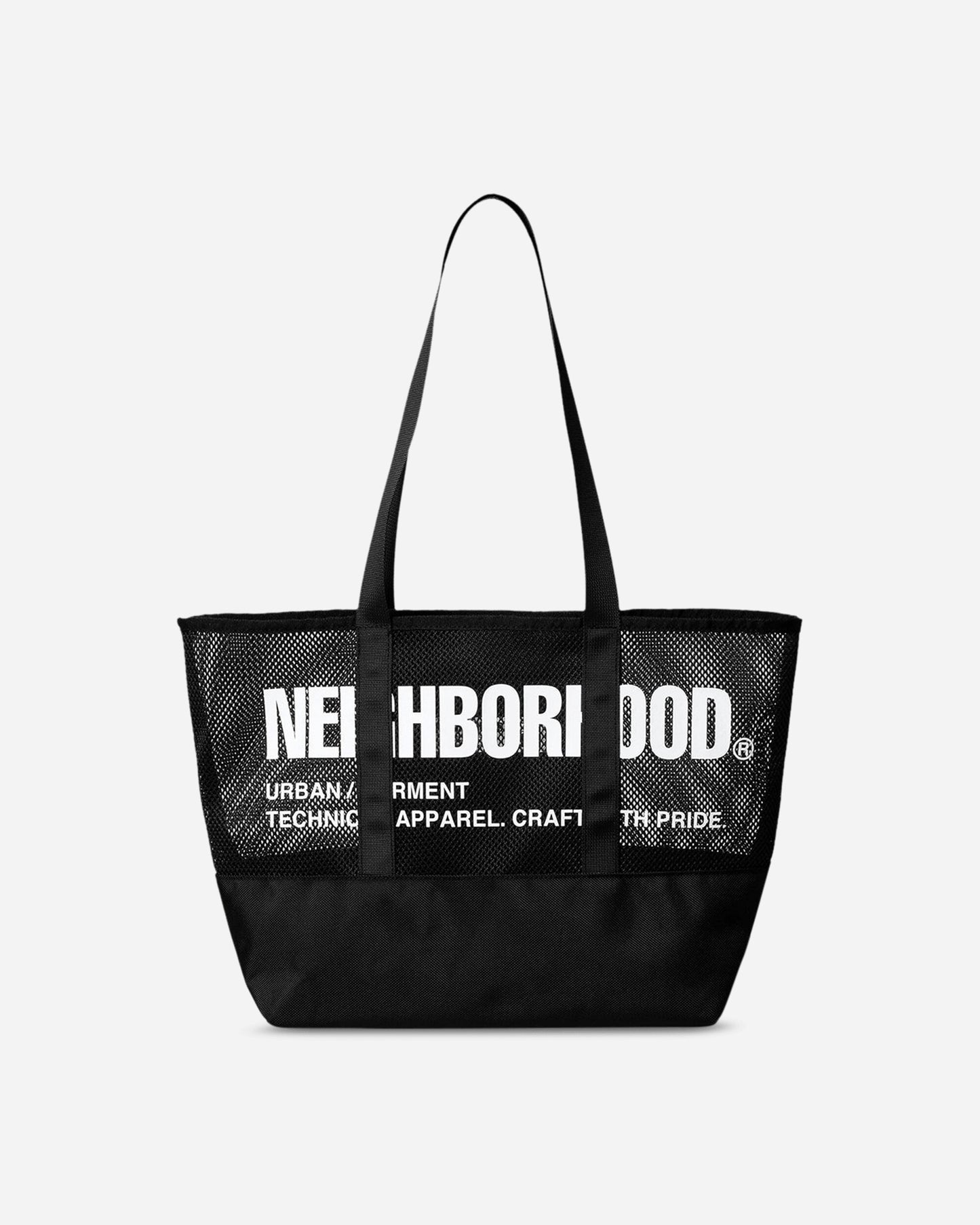 Neighborhood Mesh Tote Bag Black Bags and Backpacks Tote Bags 261FJNH-CG01 BLACK