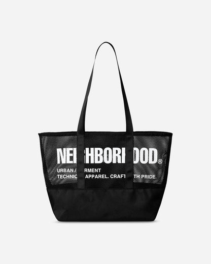 Neighborhood Mesh Tote Bag Black Bags and Backpacks Tote Bags 261FJNH-CG01 BLACK