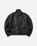 Neighborhood Faded Stand Collar Riders Jacket Black Coats and Jackets Bomber Jackets 252SZNH-JKM07 BLACK