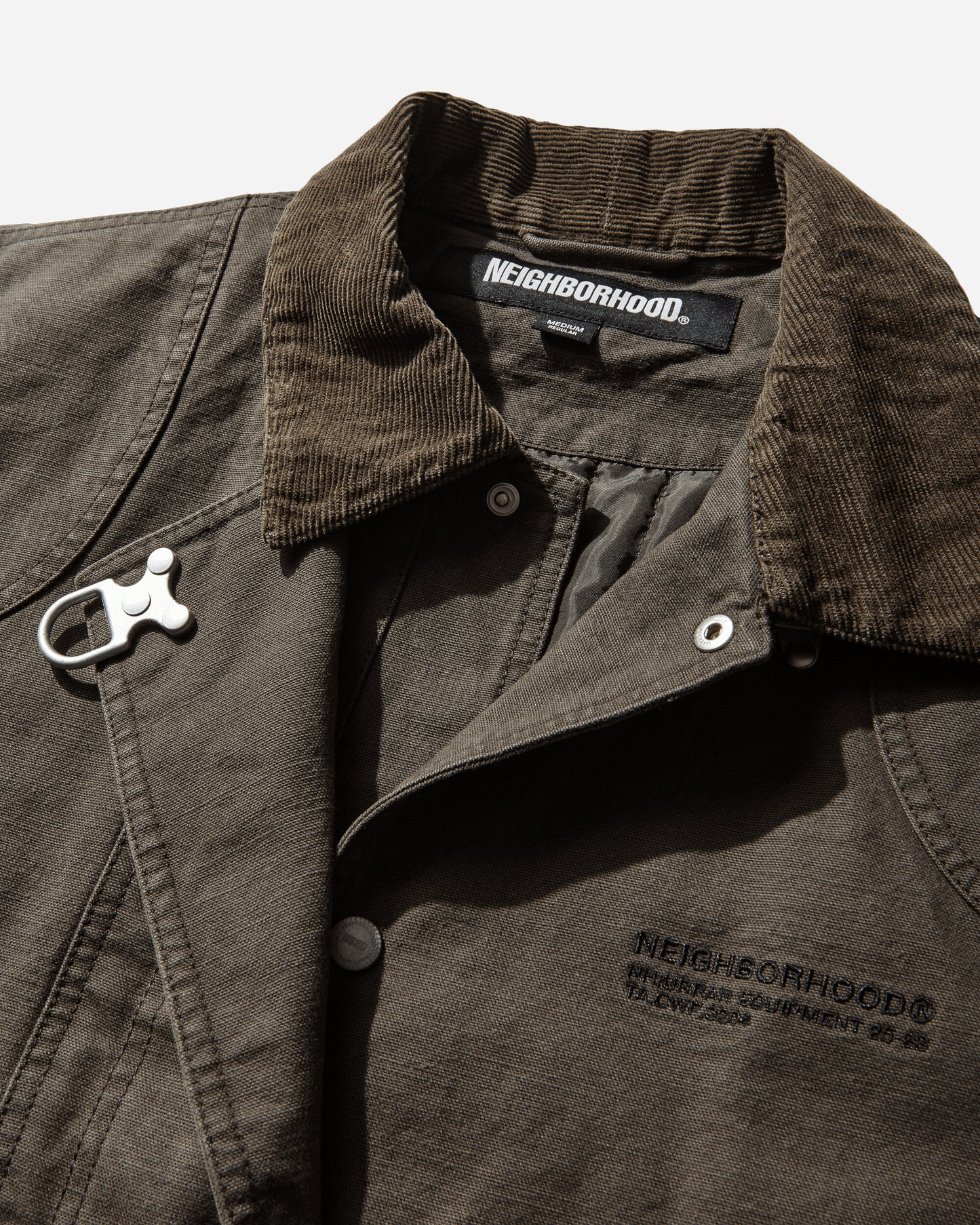 Neighborhood Fireman Jacket Brown Coats and Jackets Bomber Jackets 252AQNH-JKM02 BROWN