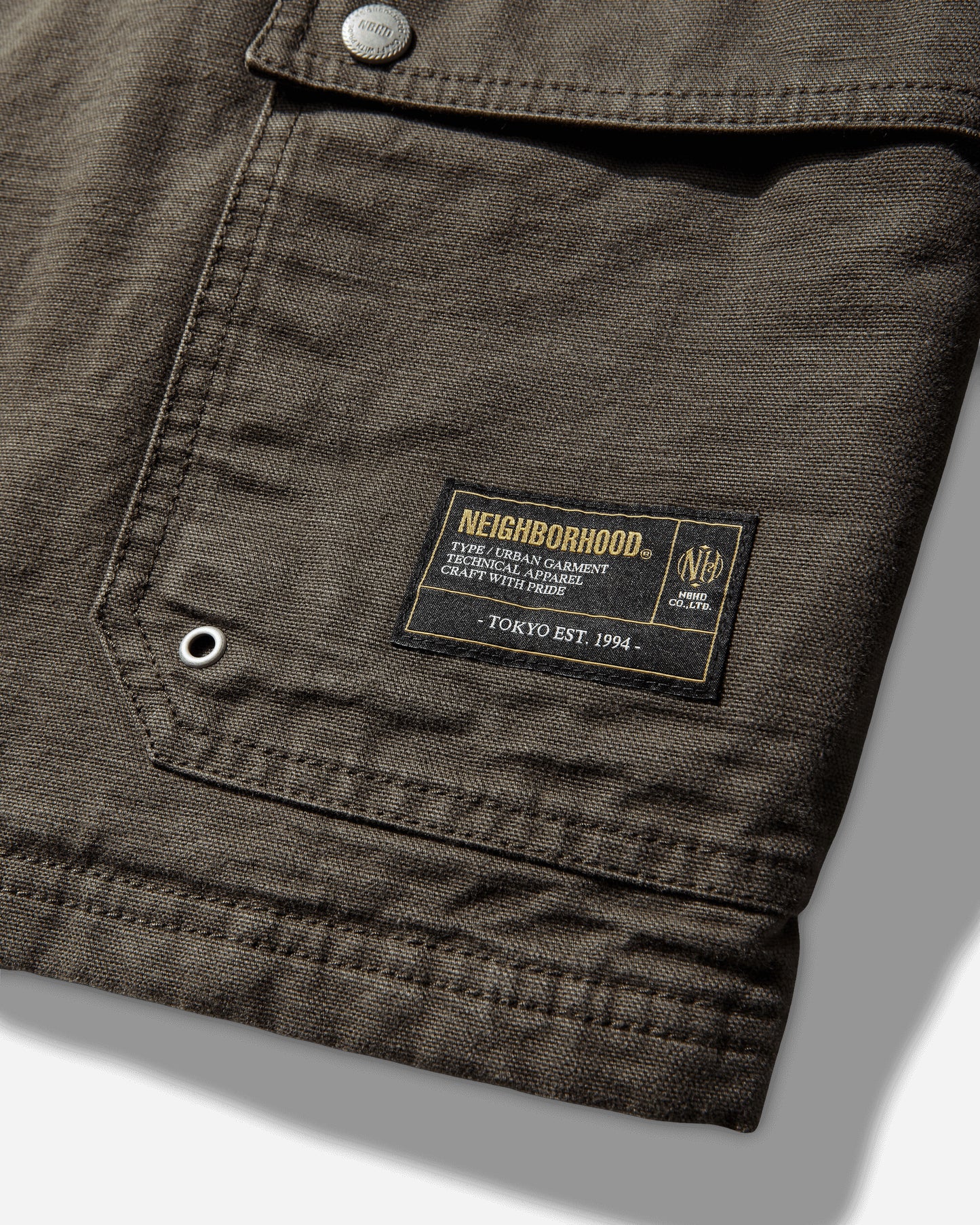 Neighborhood Fireman Jacket Brown Coats and Jackets Bomber Jackets 252AQNH-JKM02 BROWN