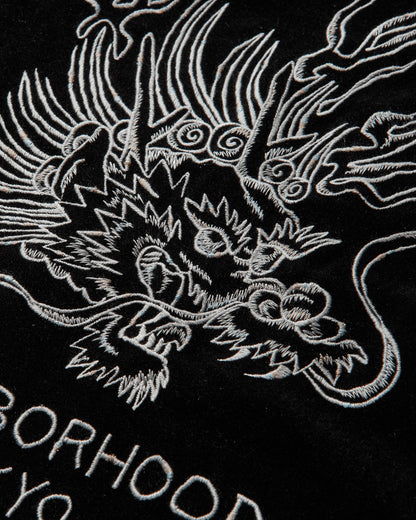 Neighborhood Souvenir Jacket Black Coats and Jackets Bomber Jackets 252AQNH-JKM03 BLACK