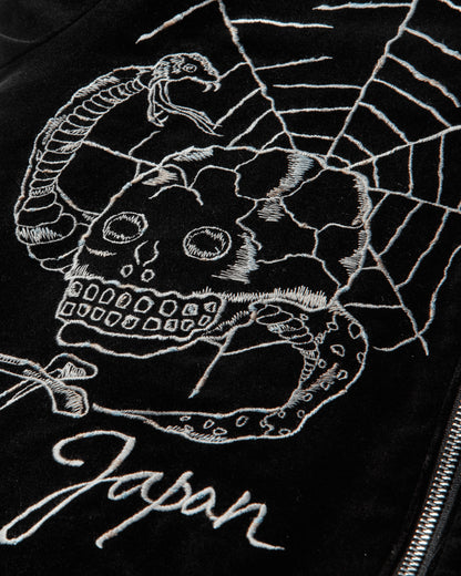 Neighborhood Souvenir Jacket Black Coats and Jackets Bomber Jackets 252AQNH-JKM03 BLACK