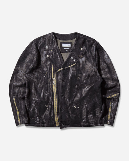 Neighborhood Nh X Tolq . Riders Pattern Cardigan Black Knitwears Cardigans 252TLTQN-KNM01 BLACK