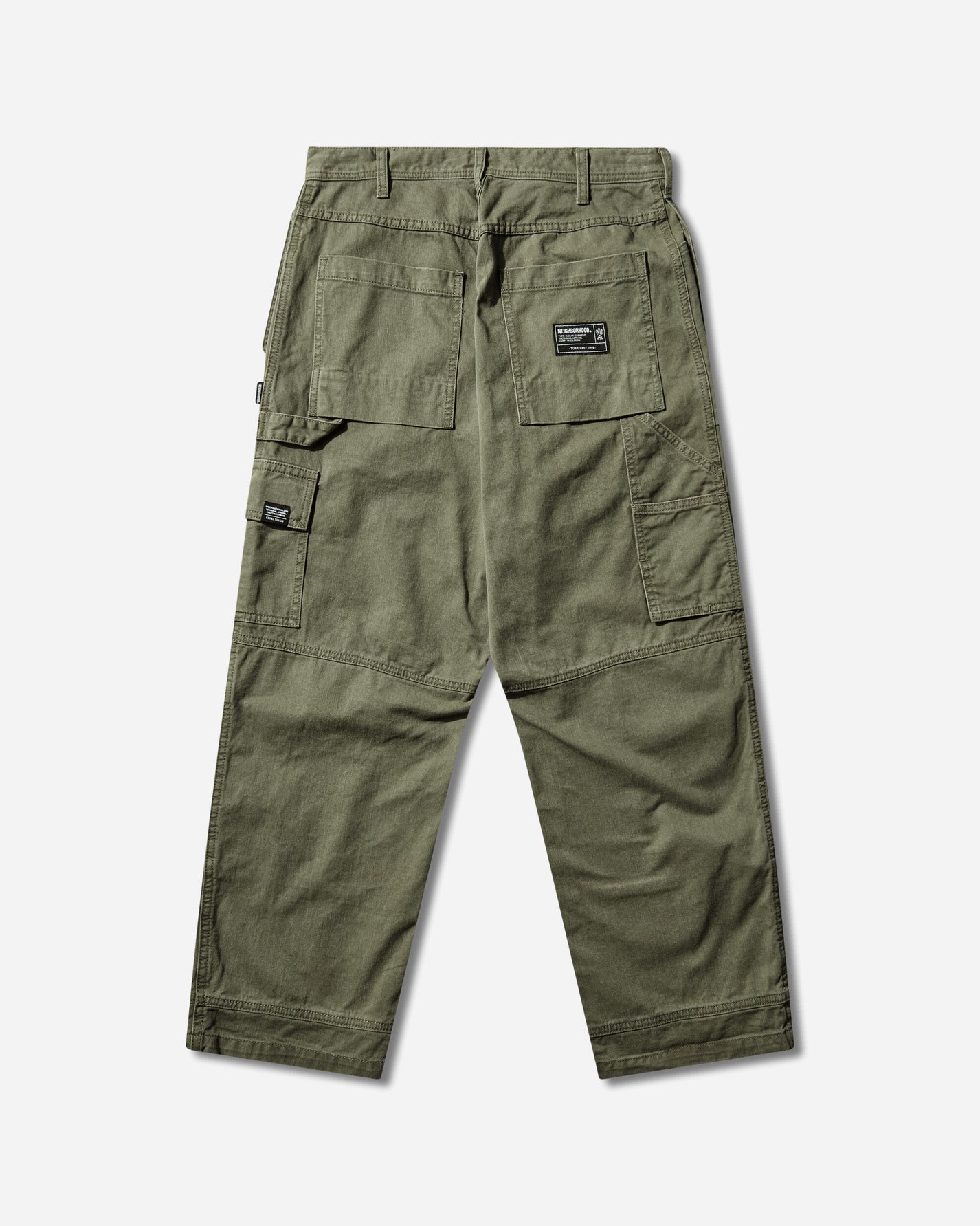 Neighborhood Tool Pocket Utility Pants Olive Pants Casual 261AQNH-PTM09 OLIVE
